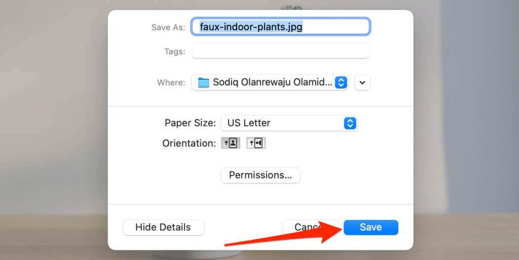 Cum să convertiți sau să salvați o imagine ca fișier PDF