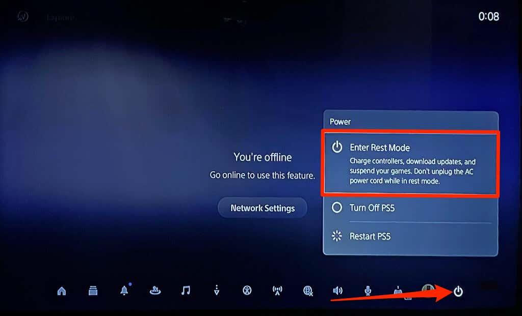 關閉 Playstation 5 (PS5) 的 2 種不同方法