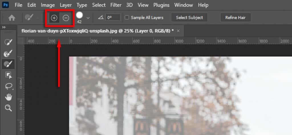 วิธีการเปลี่ยนพื้นหลังในภาพโดยใช้ Photoshop