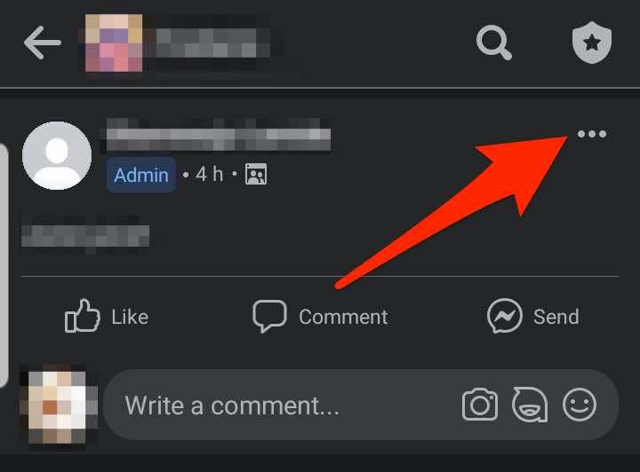 Cum să fixați o postare pe Facebook
