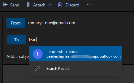 Como criar uma lista de distribuição no Outlook