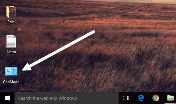 Hoe het God Mode-configuratiescherm in Windows in te schakelen
