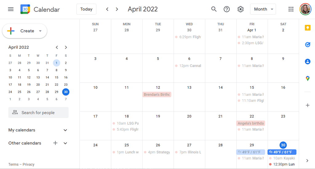 23 Comenzi rapide utile de la tastatură Google Calendar