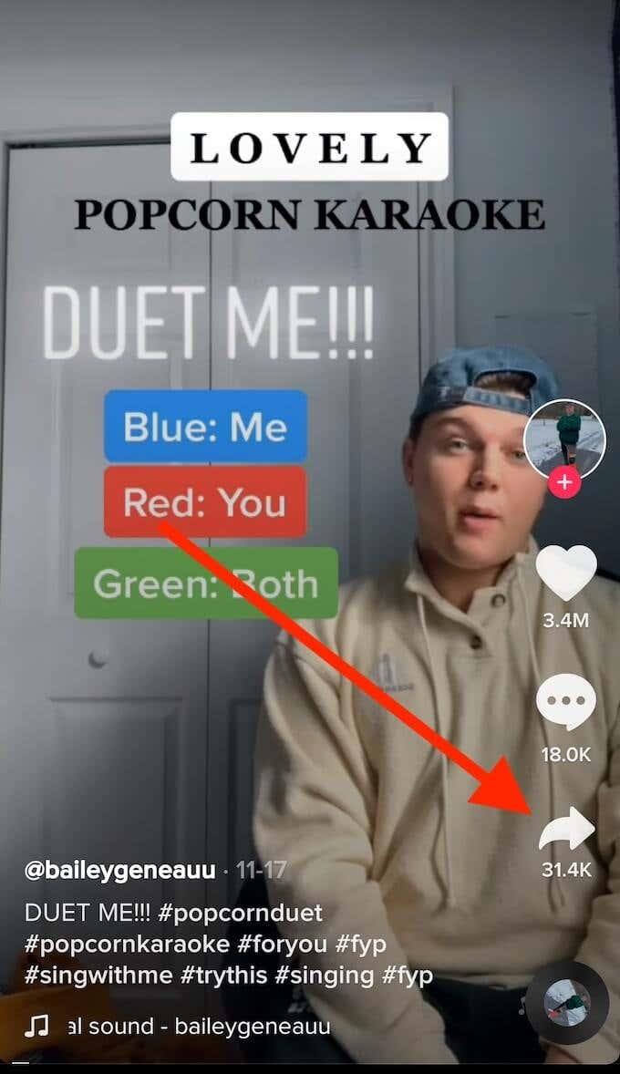 Cara Duet di Tiktok