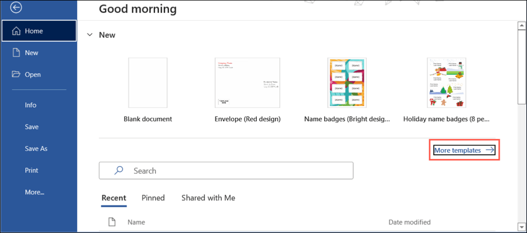 Come stampare su una busta in Microsoft Word