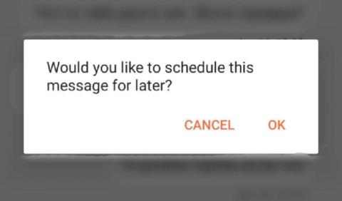 Android에서 문자 메시지를 예약하는 방법