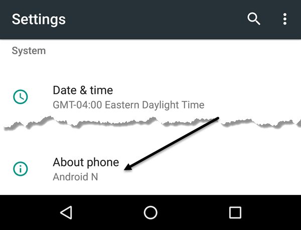 Nexus デバイスの OTA を Android N (7.0) Beta にアップデートする方法