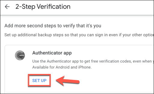 Google Authenticator gebruiken op Windows 10