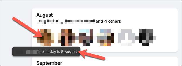 Cum să găsești zile de naștere pe Facebook