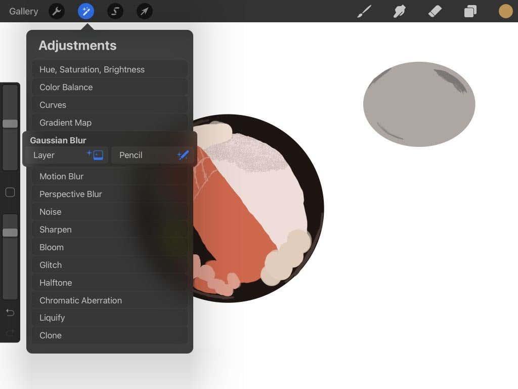 Comment mélanger sur Procreate