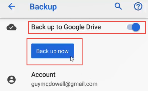 Como fazer backup do seu telefone Android