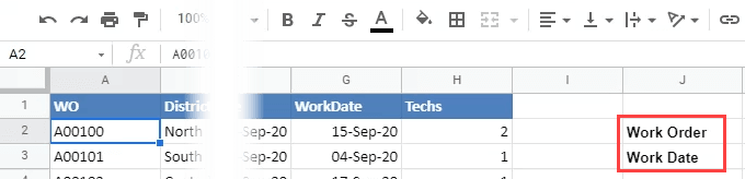 Cum să utilizați VLOOKUP în Foi de calcul Google