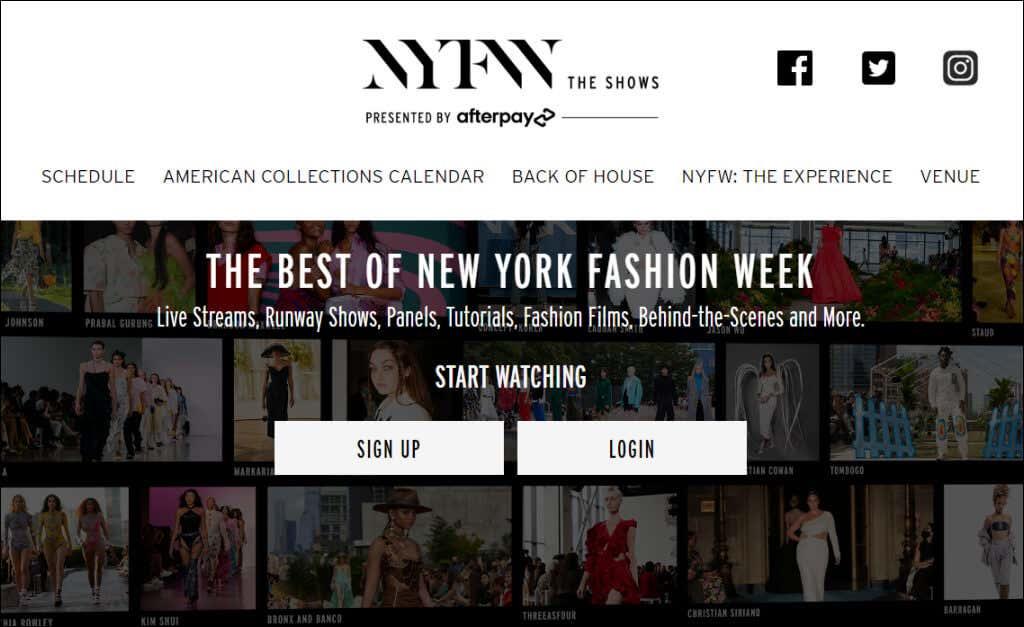 Cara Menonton Minggu Fesyen New York 2022 Dalam Talian tanpa Kabel