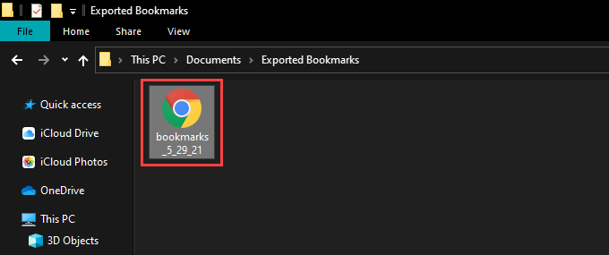 Como exportar e importar favoritos do Chrome