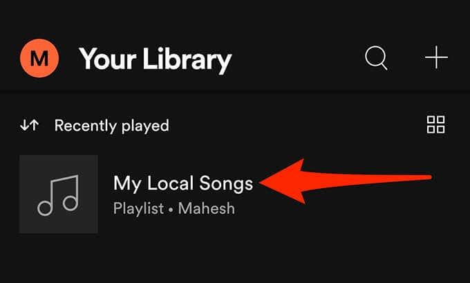 Cara Menambah Fail Tempatan ke Spotify