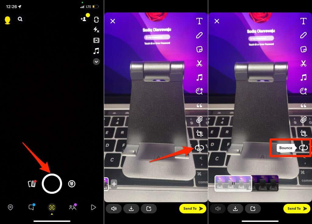 Come realizzare video boomerang su Instagram e Snapchat