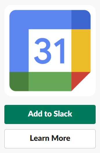 Como sincronizar o Slack com o Google Agenda