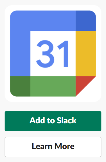 Come sincronizzare Slack con Google Calendar