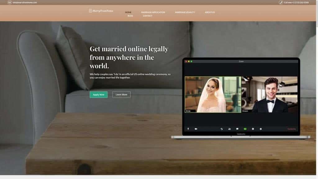 5 siti legittimi per sposarsi online legalmente