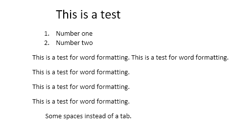 Word で書式設定マークを表示する方法