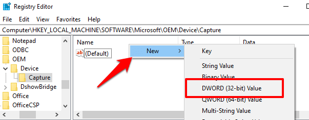 So aktivieren/deaktivieren Sie OSD-Benachrichtigungen der Webcam in Windows 10