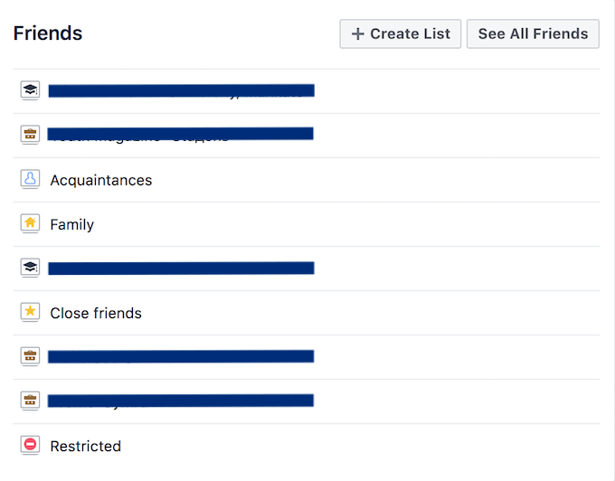 Comment utiliser les listes d'amis personnalisées de Facebook pour organiser vos amis