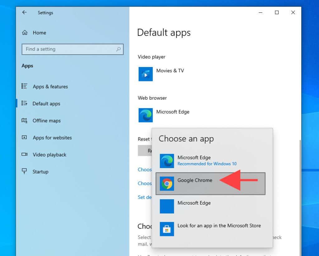 วิธีเปลี่ยน Default Web Browser ใน Windows 11/10