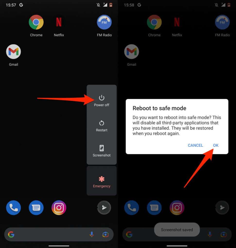 Como reiniciar seu telefone Android