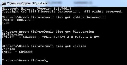 Come trovare la versione del BIOS sul computer