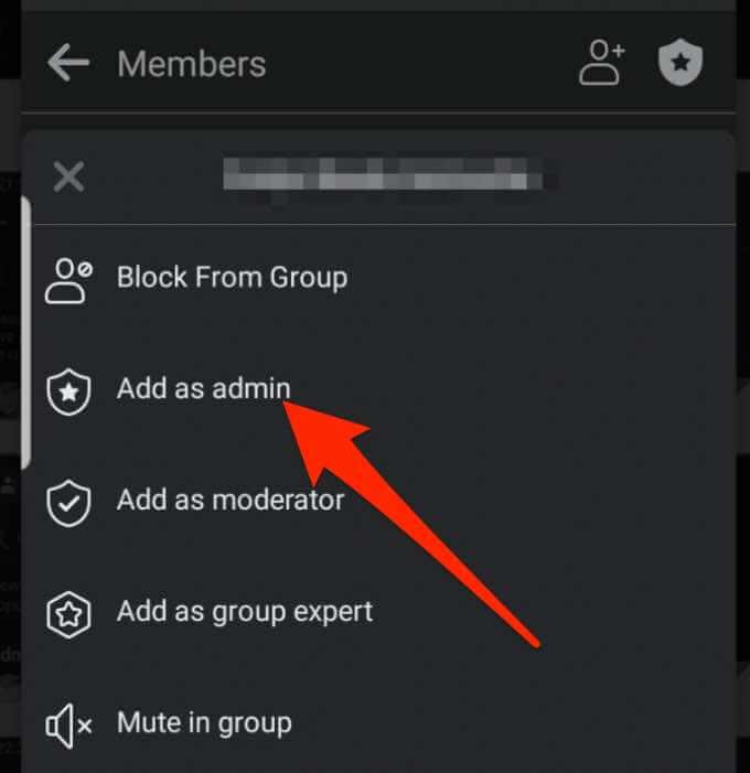 So fügen Sie einen Administrator zu einer Facebook-Gruppe hinzu oder entfernen ihn