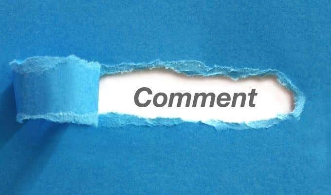 Cum să adăugați sau să eliminați comentarii în Word