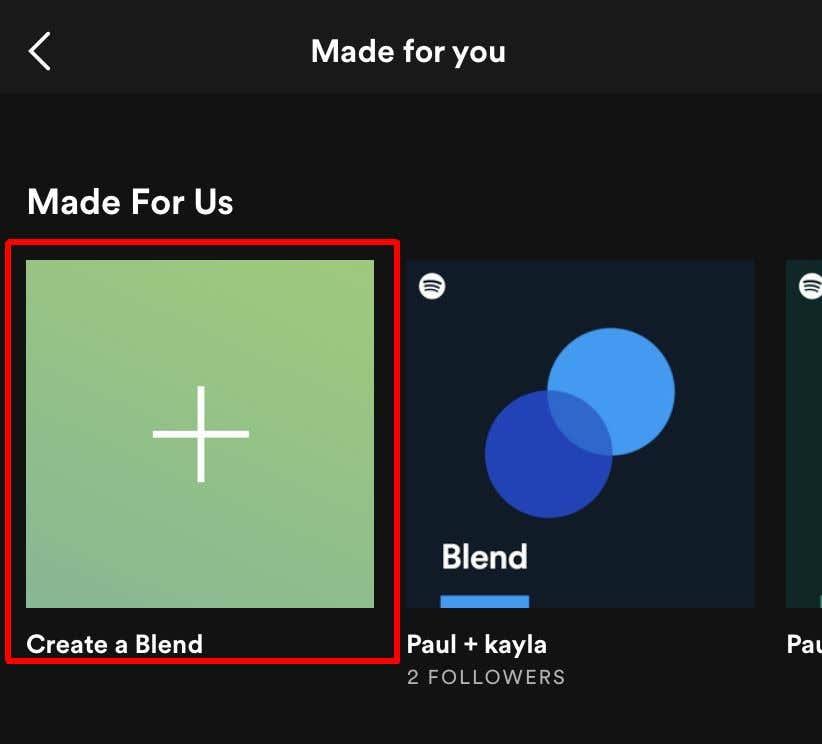 كيفية إنشاء قائمة تشغيل Spotify Blend مع مستخدم آخر