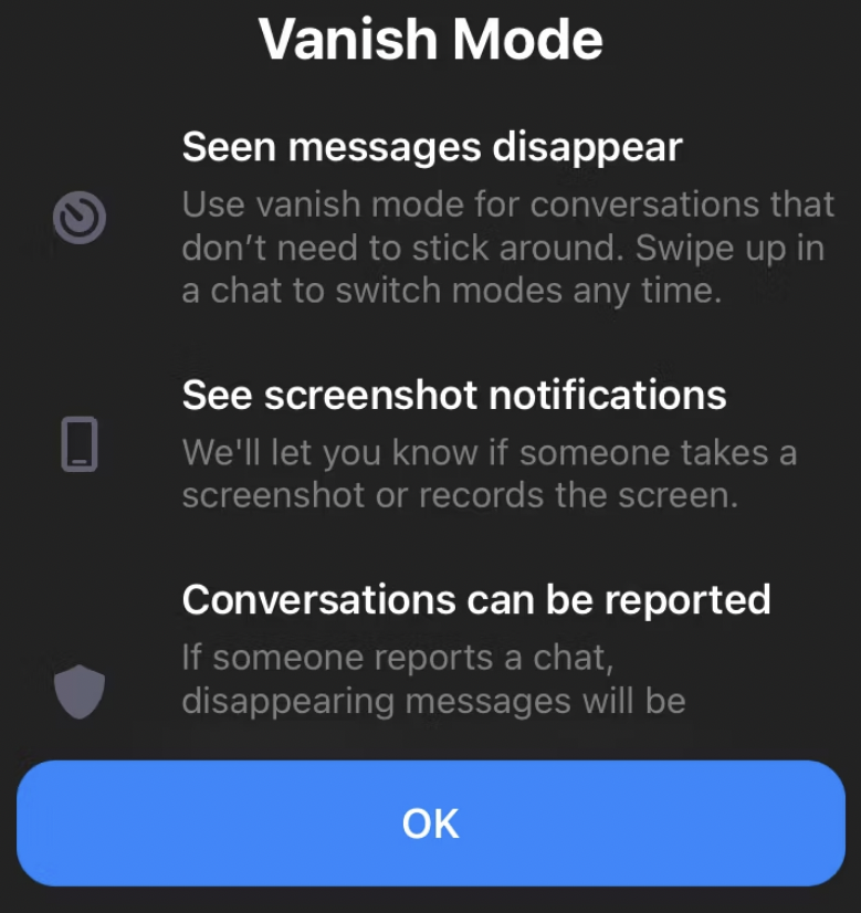 Cómo usar el modo Vanish en Facebook Messenger