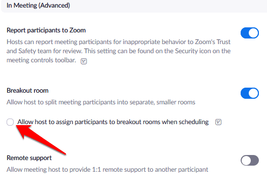 คำแนะนำในการเริ่มต้นด้วย Zoom Breakout Rooms