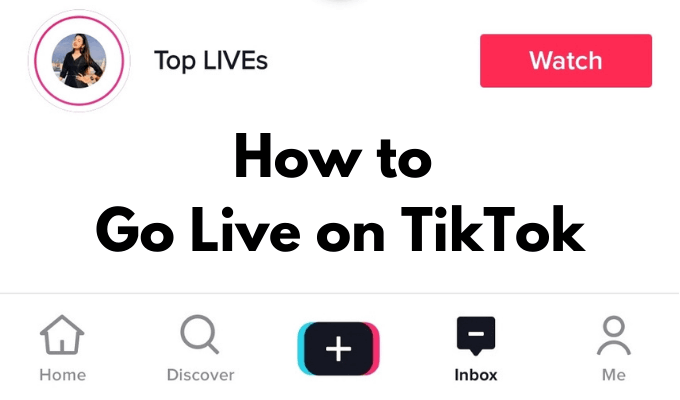 TikTokでライブ配信する方法