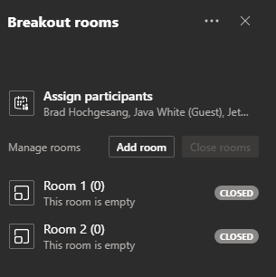 วิธีสร้างห้องกลุ่มย่อยใน Microsoft Teams