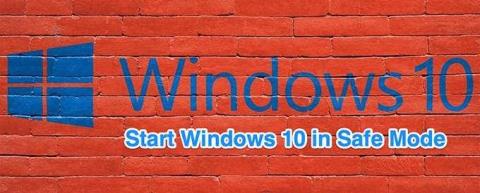 Como iniciar o Windows 10 no modo de segurança