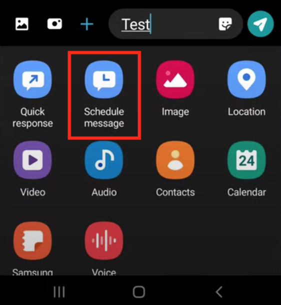 So planen Sie eine Textnachricht auf Android