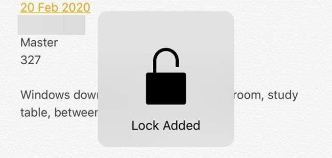 Como bloquear uma nota com uma senha ou Touch ID no iOS