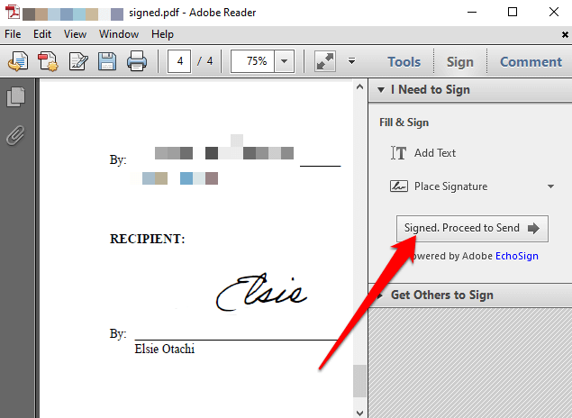Hoe een PDF-bestand op Windows te ondertekenen