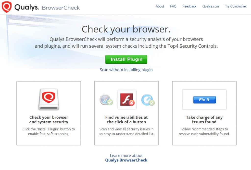 Como testar a segurança do seu navegador