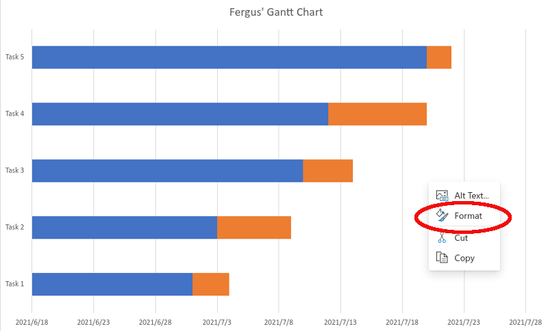 Cómo crear diagramas de Gantt en Microsoft Excel