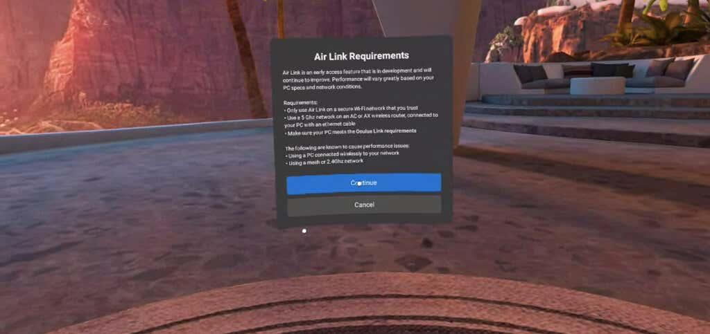 Cum se configurează Air Link pe Oculus Quest 2