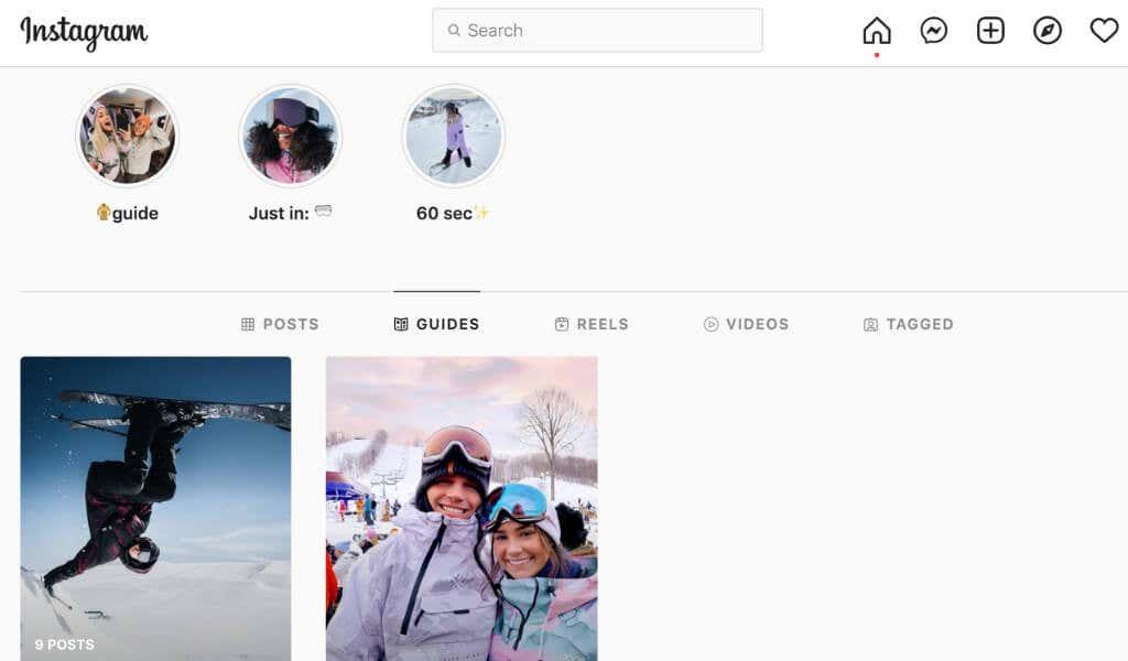 Comment faire des guides sur Instagram