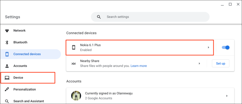 Cum să conectați un telefon la Chromebook folosind Phone Hub