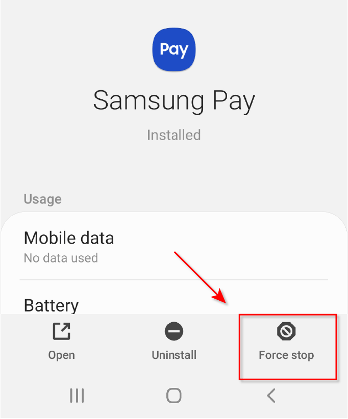 AndroidでSamsung Payを無効にする方法