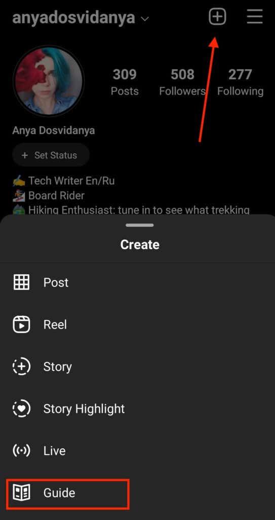 Come creare guide su Instagram