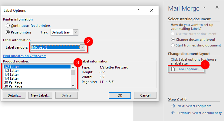 Cómo usar Combinar correspondencia en Word para crear cartas, etiquetas y sobres