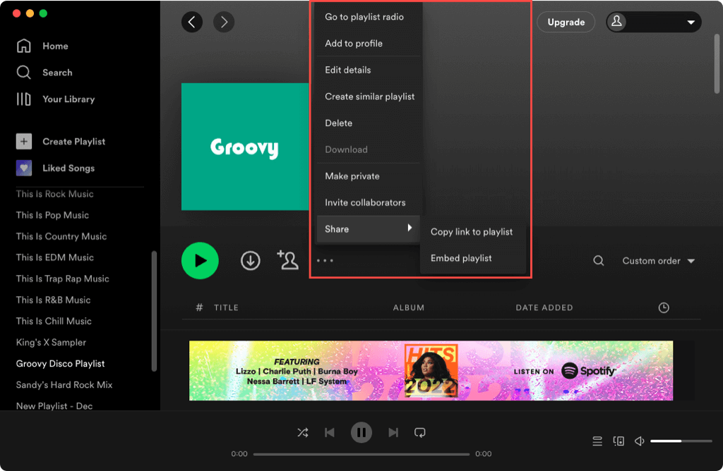 Cum să partajați o listă de redare Spotify