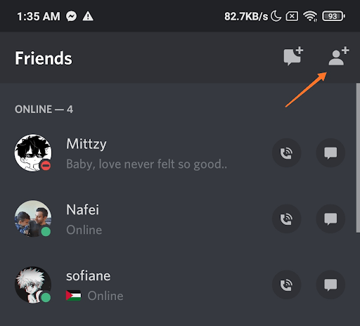 วิธีเพิ่มเพื่อนใน Discord